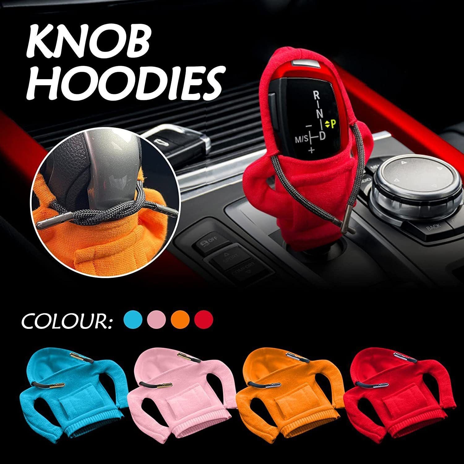 Gear Shift Knob Hoodie Cover